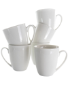 ELAMA ELAMA ROSALES 6PC PORCELAIN MUG SET