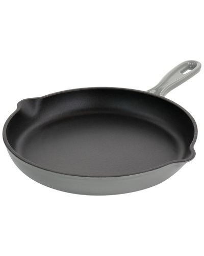 Megachef Round 10.25in Enameled Cast Iron Skillet