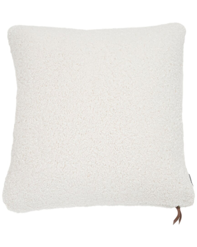 Evergrace Teddy Sherpalux Sherpa Pillow In White
