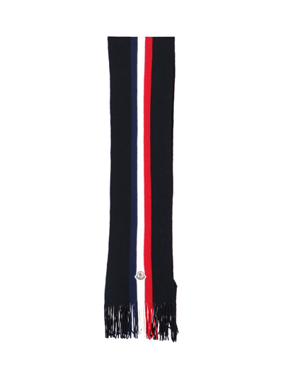 MONCLER LOGO SCARF