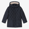 MAYORAL BOYS NAVY BLUE QUILTED COAT