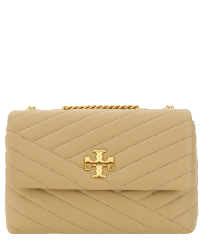 Tory Burch Kira Small Shoulder Bag In Beige