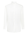 Etro Plain Cotton Shirt In White