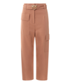 Pinko Perlita Pants In Brown