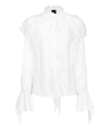Pinko Ruffled Detailed Blouse In White