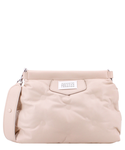 Maison Margiela Glam Slam Quilted Shoulder Bag In Nude & Neutrals