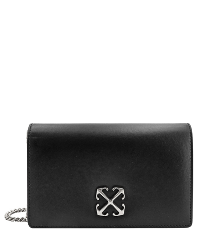 Off-white Jitney 0.5 Crossbody Bag In Black