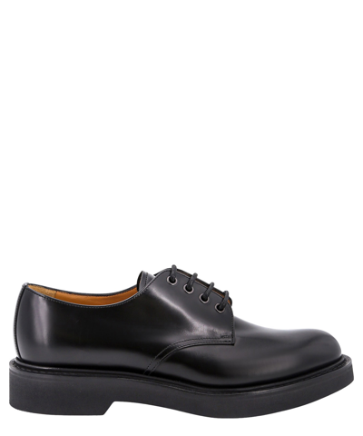 Church's `lymm` Leather Lace-up Derby Shoes In Black