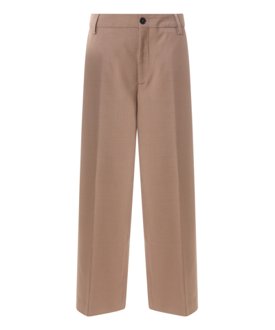 Closed Brooks Straight-leg Trousers In Beige