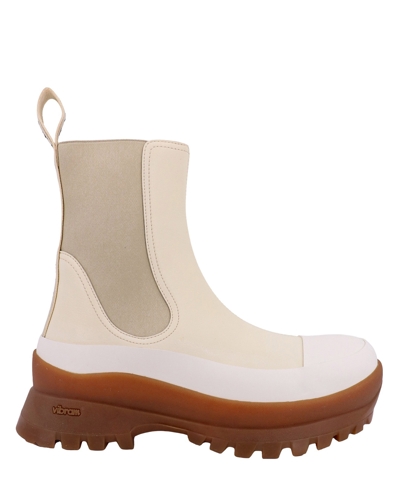 Stella Mccartney Ankle Boots In White