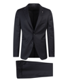Tagliatore Suit In Black