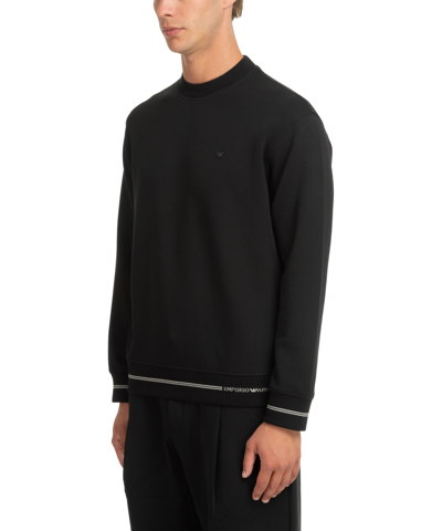 Emporio Armani Sweatshirt In Black