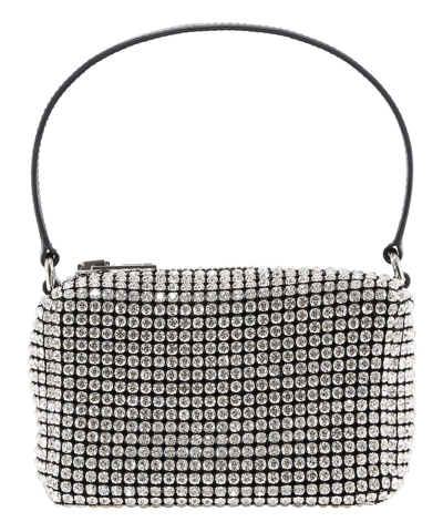 Alexander Wang Heiress Handbag In Silver