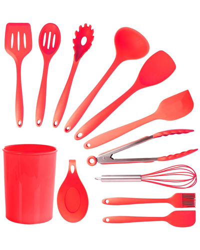 Megachef Set Of 12 Silicone Cooking Tools
