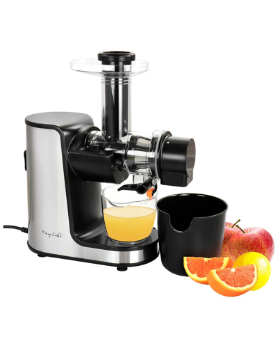 Megachef Masticating Slow Juicer Extractor In Black