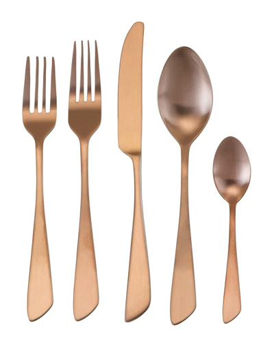 MEGACHEF MEGACHEF GIBBOUS 20PC FLATWARE SET