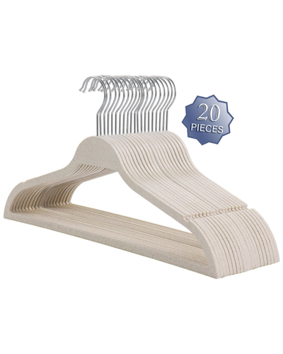 ELAMA HOME ELAMA HOME 20PC BIODEGRADABLE COAT HANGERS