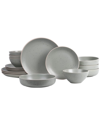 Elama Ace 20pc Stoneware Dinnerware Set