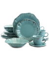 ELAMA ELAMA FLEUR DE LYS 20PC DINNERWARE SET