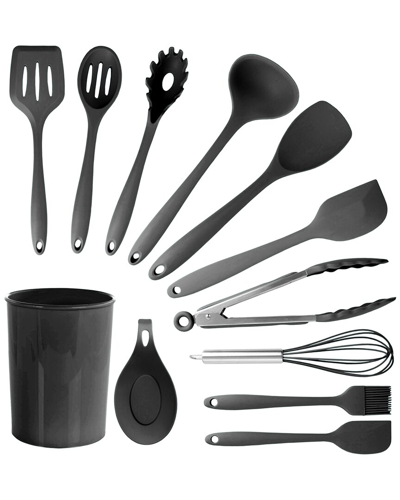 Megachef Set Of 12 Silicone Cooking Utensils