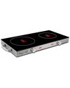 Megachef Ceramic Infrared Double Electric Cooktop