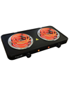 Megachef Electric Dual Coil Burner Cooktop Buffet Range