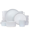 Elama Luxmatte Matte Dinnerware Set Of 20 Pieces