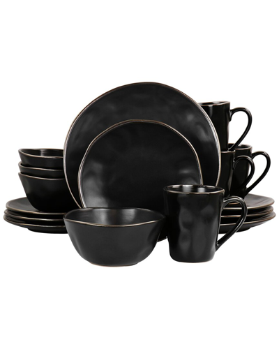 ELAMA ELAMA MODERN 16PC STONEWARE DINNERWARE SET