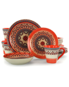 ELAMA ELAMA ZEN MOZAIK 16PC DINNERWARE SET