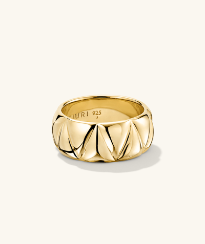 Mejuri Pyra Chunky Ring In Vermeil