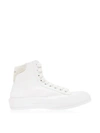 ALEXANDER MCQUEEN ALEXANDER MCQUEEN DECK PLIMSOLL HIGH-TOP SNEAKERS