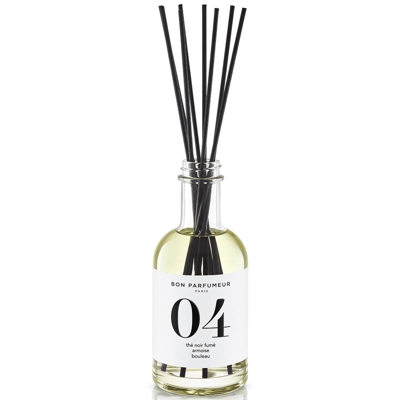 Bon Parfumeur 04 Smoked Black Tea Mugwort Birch Diffuser 200ml In Neutral
