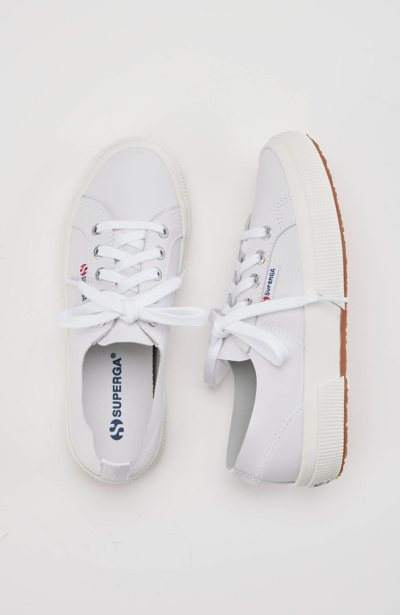 Jjill J.jill Superga® 2750 Nappa Leather Sneakers In White