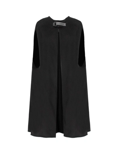 Fabiana Filippi Black Long Cape
