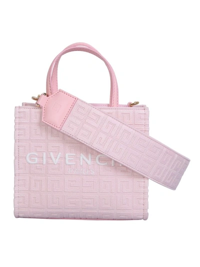 Givenchy G Tote Mini Bag In Pink