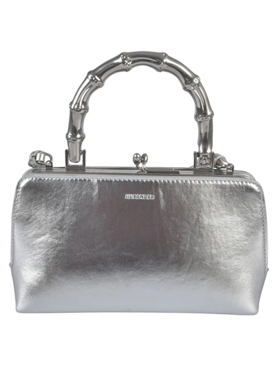 トートバッグ JIL SANDER  Goji Small leather tote bag Goji mini bamboo leather tote | JIL SANDER | 네타포르테