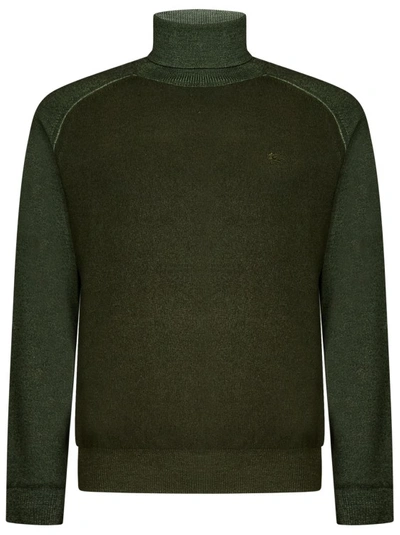 Etro Sweater In Green