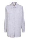 GIVENCHY LIGHT GREY OVER SHIRT IN JACQUARD