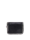 STELLA MCCARTNEY ALTERNATIVE MATERIAL TO LEATHER WALLET WITH ICONIC CHAIN