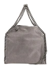 Stella Mccartney Faux Leather Shoulder Bag In Grey