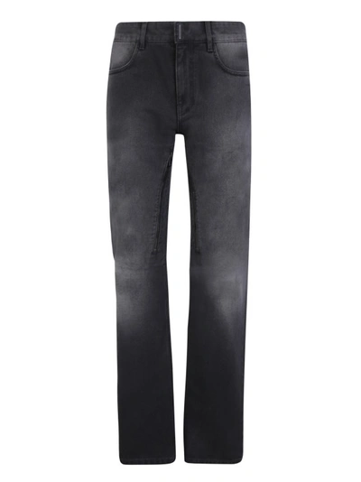 Givenchy Straight Leg Jeans In Black