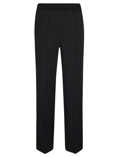 Jil Sander Black Wide-leg Trousers