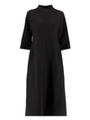 Fabiana Filippi A-line Midi Dress In Black