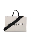 GIVENCHY SIGNATURE G TOTE BAG WITH LOGO