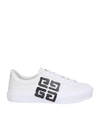 GIVENCHY CITY SPORT LEATHER SNEAKERS
