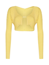 Jacquemus Cardigan In Light Yellow