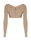 Jacquemus Sweaters In Light Brown 2