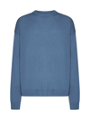 Jil Sander Sweater In Ocean Blue