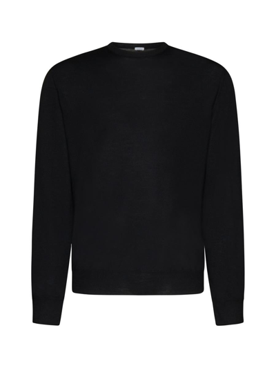 Malo Sweaters In Black