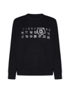 Mm6 Maison Margiela Fleece In Black